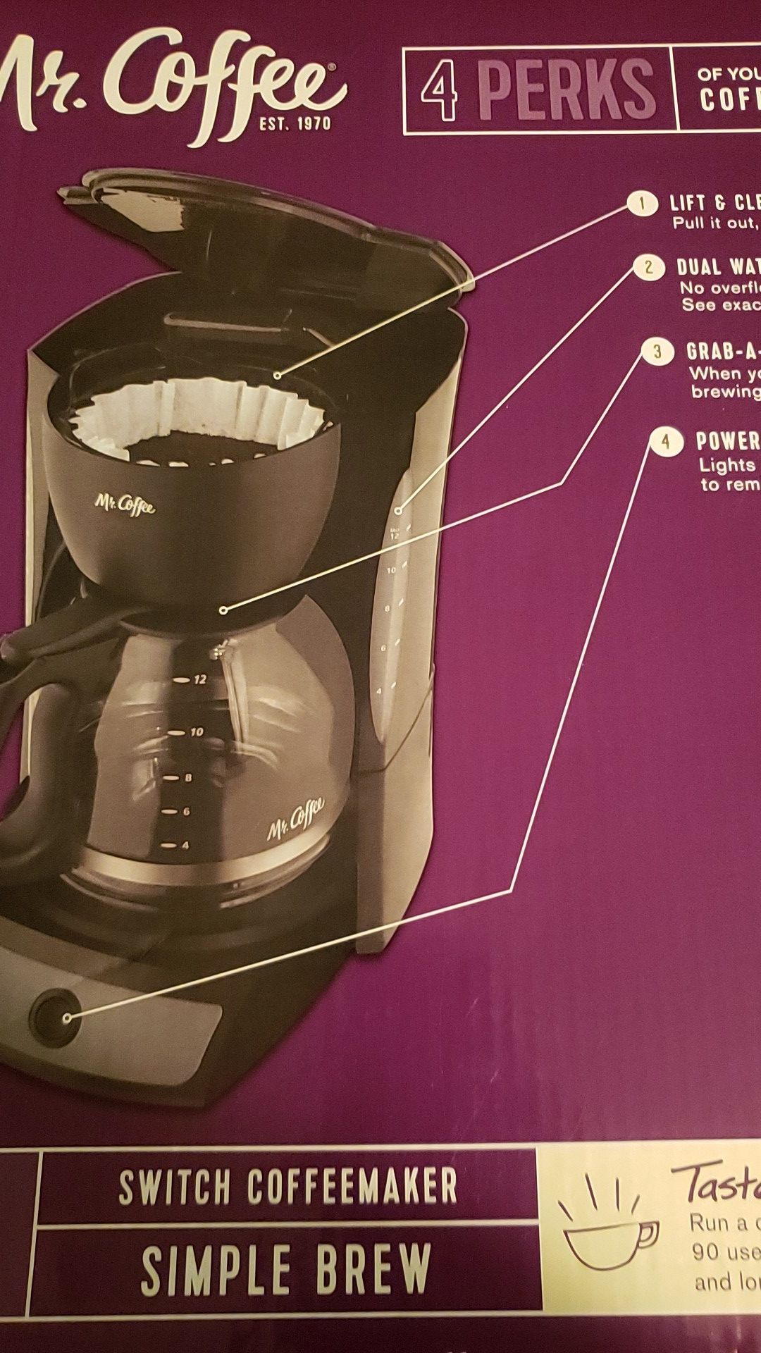 Mr. Coffee 12 cup Coffee maker