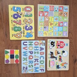 Wooden Puzzles (Educational)