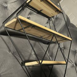 geometric 3-tier diamond-shaped floating wall shelf,
