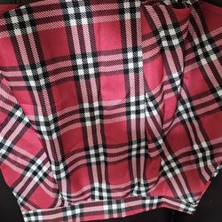 Red Plaid Skirt