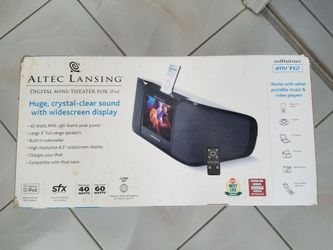 Brand new in box Altec Lansing digital theater