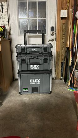Flex Stack Pack Rolling Portable Tool Box