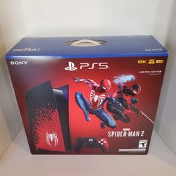 PlayStation 5 Spider-Man 2 Limited Edition Bundle [BRAND NEW SEALED ] Available Today