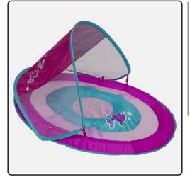Swim float canopy