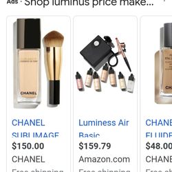 Luminous Airbrush Foundation Assorted With Blush 