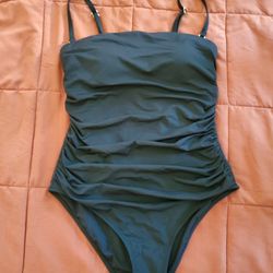 HANKY PANKY STRAPLESS BANDEAU ONE PIECE Swimsuit Size S NEW 