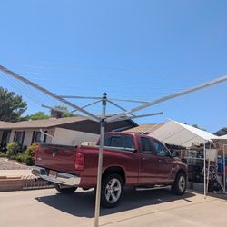HD Outdoor Umbrella Drying Rack with 80lb. Base