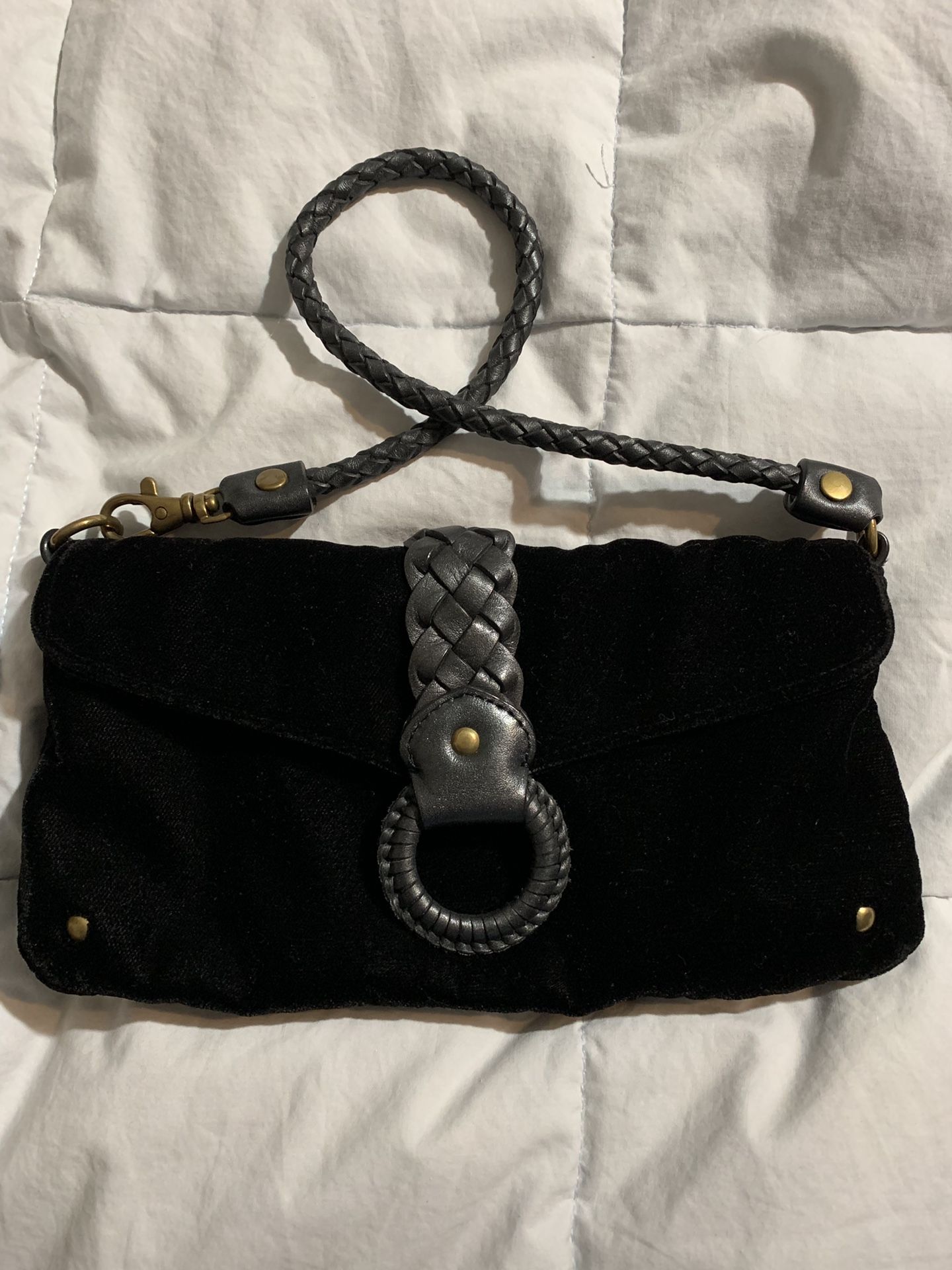 Michael Kors • Black Velvet • Clutch\Purse\handbag
