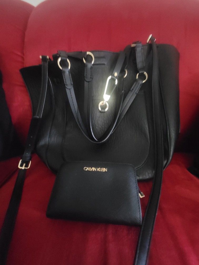 CalvinKlein Shoulder Bag & Small Purse