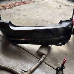 Dodge Charger 2015 Sxt Rear Bumper With Exaust 