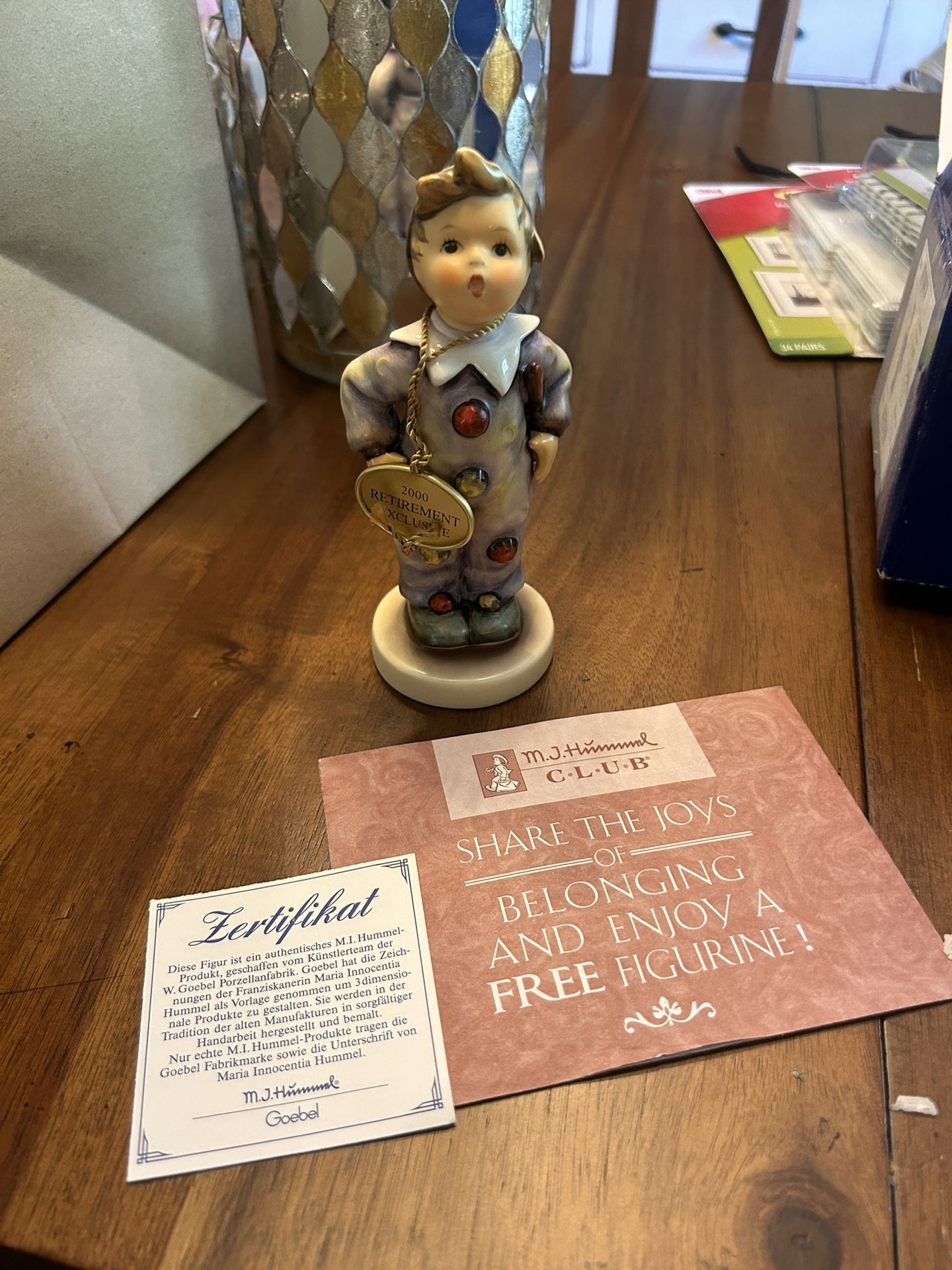 M.J. Hummel Fastnachy Carnival Figurine