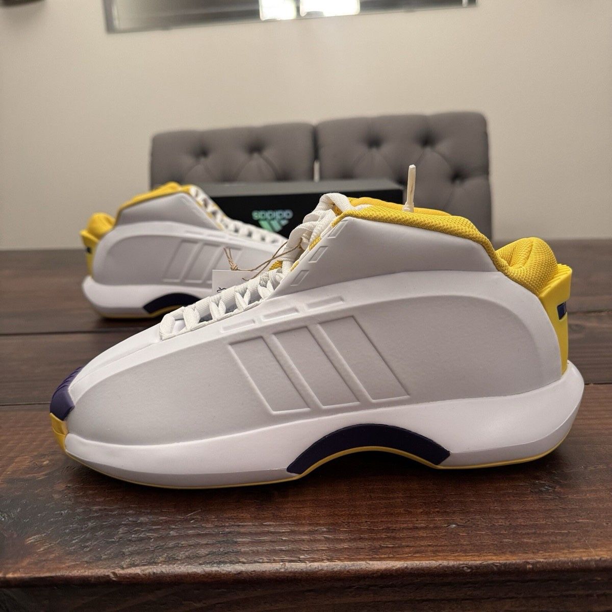 Adidas Crazy Kobe Bryant Lakers Basketball Shoes