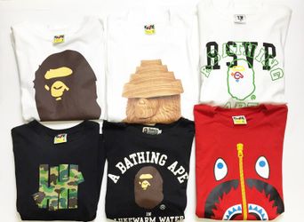 Bape supreme palace vintage tommy polo guess Jordan adidas