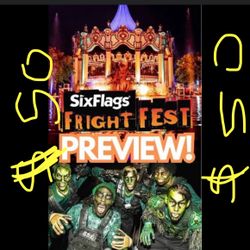 Six flags Fright Fest