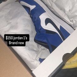 Blue Jordan 1s