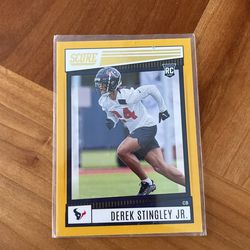 Derek Stingley Jr Rookie Gold Score Card