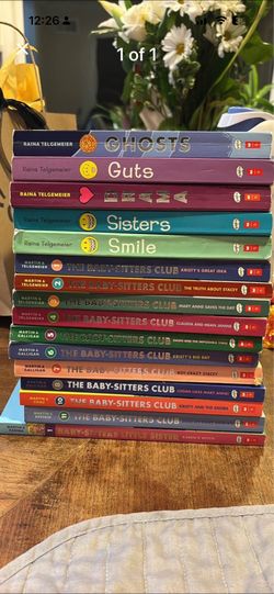 Kids Graphic Novel Bundle – 16 Books (Raina Telgemeier + Baby-Sitters Club)