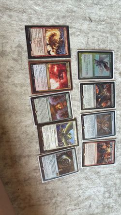 Magic cards, RARES AND MYTHICS