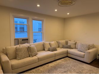 Luxury Cream Modular Sectional Sofa – Like New – Originally $4,300