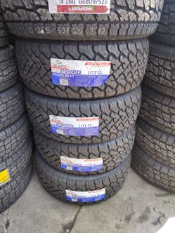 275/55/20un set