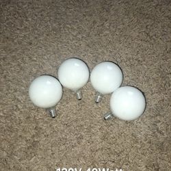 Set Of 4 Soft White 40W Decorative Light Bulbs - $5
