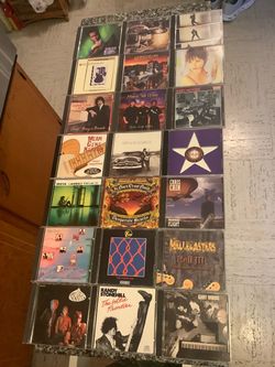 Lot of 37 Blues Rock and Jazz Rock Fusion CDs Gary Moore, Fresh Cream, Danny Gaten