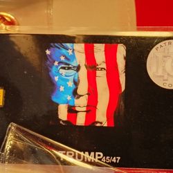 1/4 Gr Make America Great Again 45th And 47th .999 Fine Gold Bar.
