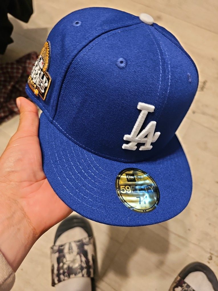 Dodgers Hat World Series 7 1/4 for Sale in Los Angeles, CA OfferUp