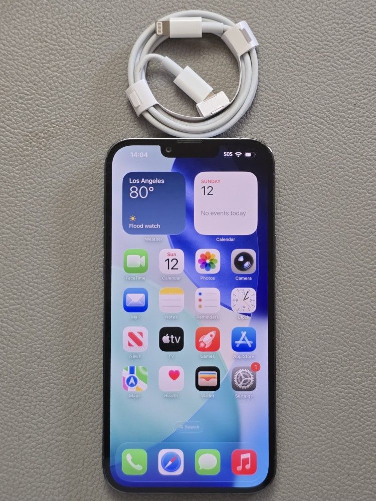 IPHONE 13 PROMAX 256GB UNLOCK ANY CARRIER IN GREAT Condition 100% BATTERY 🔋 LIFE 