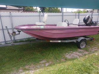 Terrybas boat 14’0” with 50hp Merc
