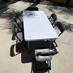 Kids Folding Table And Chairs
