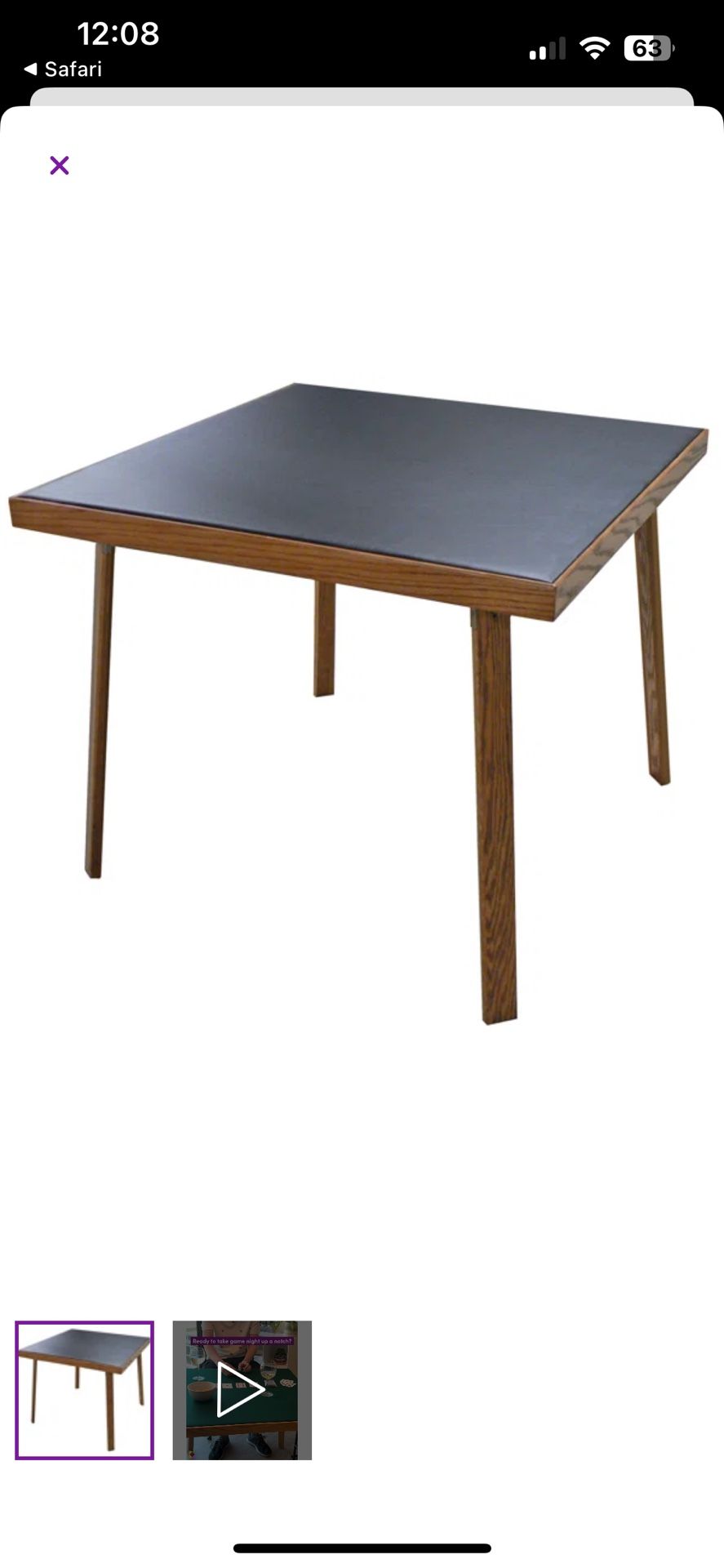 4 Player Game Table