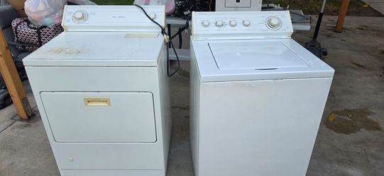 Whripool washer and dryer