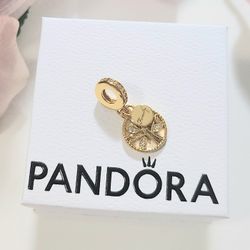 Pandora Gold Family Tree bracelet charm women's ladies gift