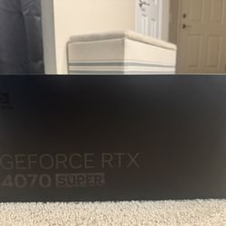 (SEALED) NIVIDA RTX 4070 SUPER 12GB Founders Edition