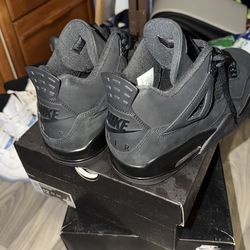 Retro 4 Black Cat Size 12
