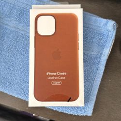 IPHONE 12 MINI LEATHER CASE MAGSAFE