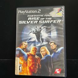 Fantastic Four: Rise of the Silver Surfer (Sony PlayStation 2, 2007) Untested