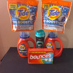 Tide Laundry Detergent Bundle $27