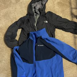 North face and Columbia jackets medium men’s.
