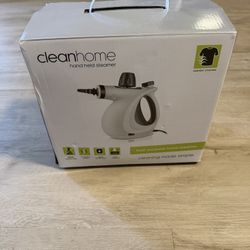 NEW CleanHome Hand Held Steamer Cleaning Made Simple with 12 Accessories