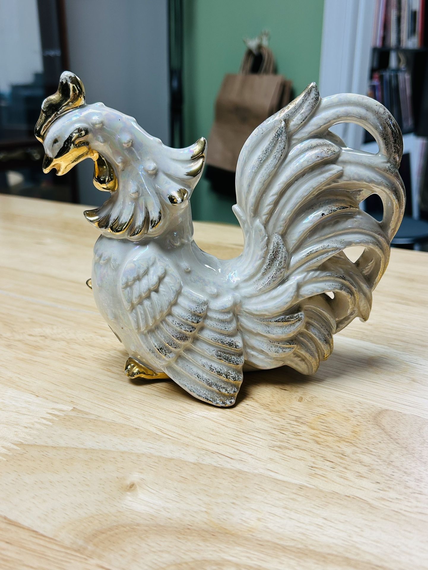 Japanese Enesco Rooster Home Decor