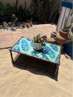 Tropical Bamboo Coffee Table