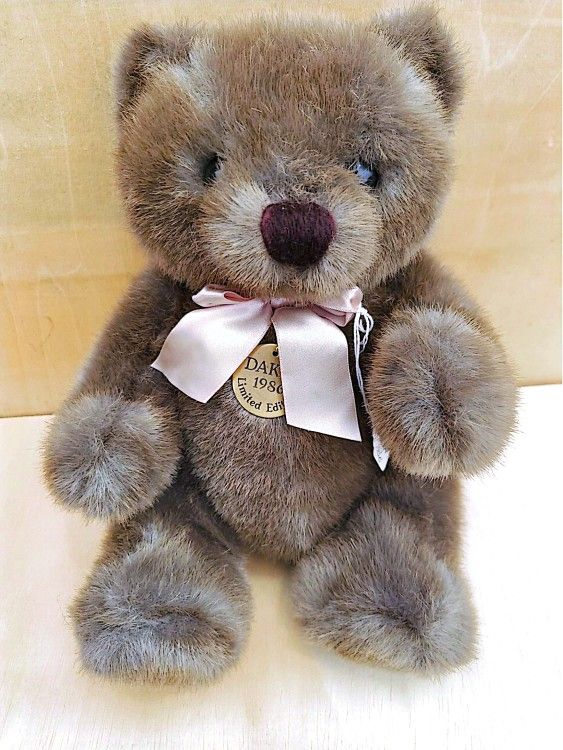 Vintage 13" 1986 DAKIN Brown Bear