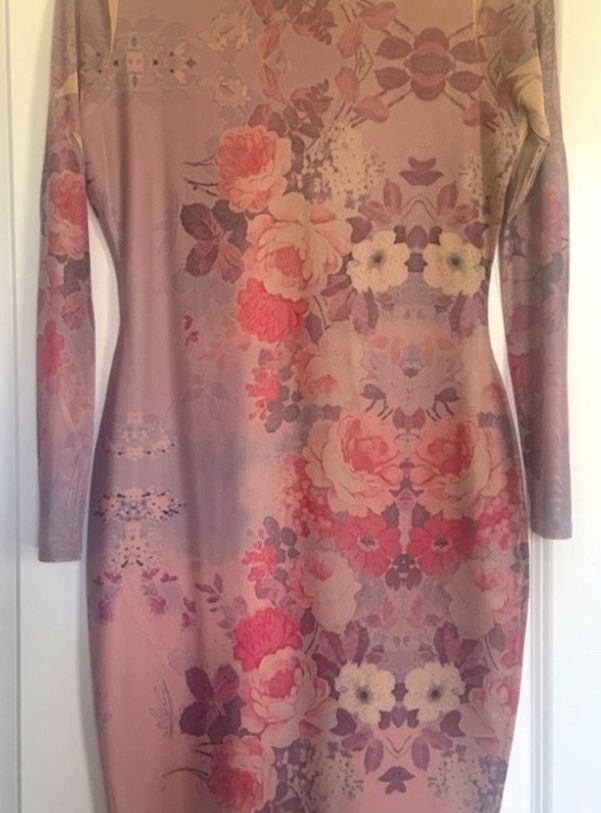 Women’s Mesh Floral Dress (Med)
