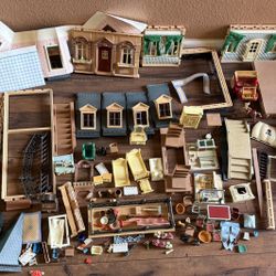 Vintage PLAYMOBIL VICTORIAN MANSION DOLLHOUSE 5300 Pieces Lot