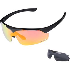 Magnetic Sunglasses Polarized Sports Sunglasses With Interchangeable Lens for Cycling, Running, Baseball, Fishing