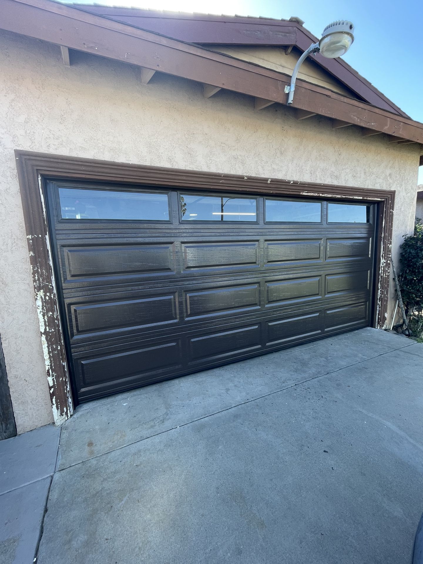 Garage door