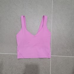 Pink Lululemon Align Tank
