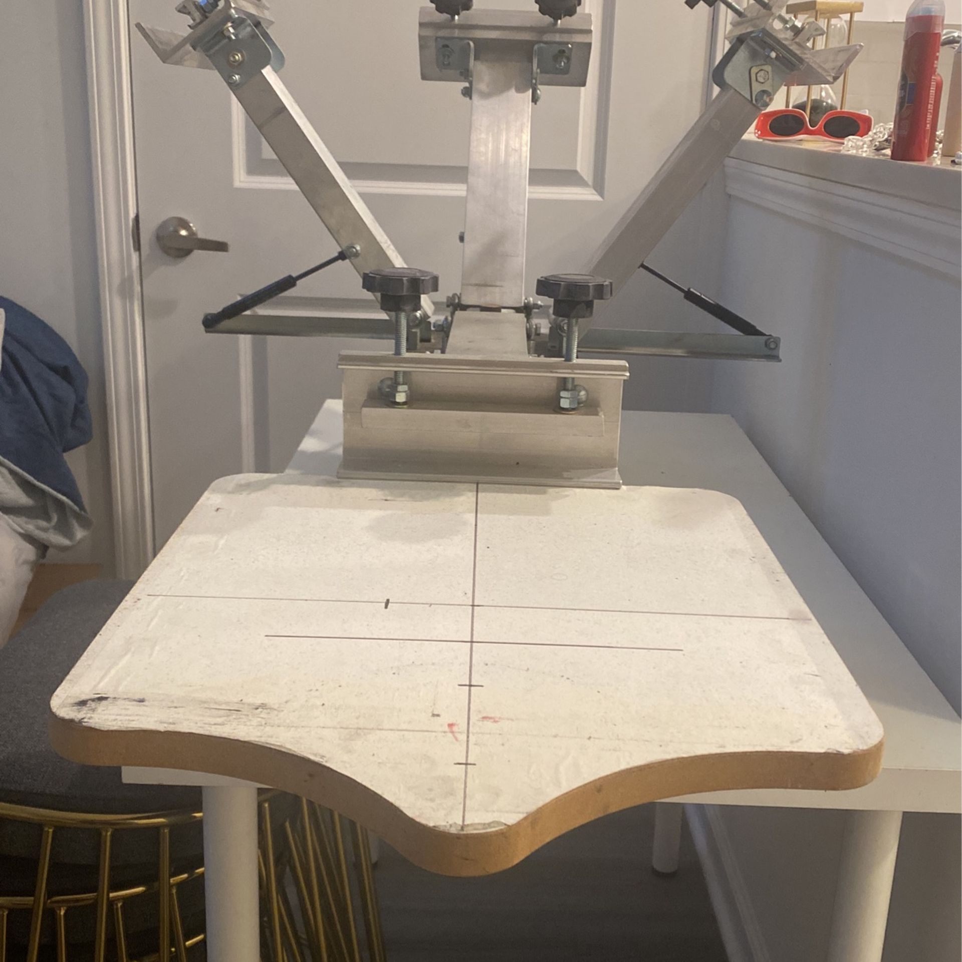 4 Head Screen Printer